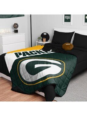 Cozy NFL Team Color Weighted Blanket - Green Bay Packers, Soft & Stylish Home
